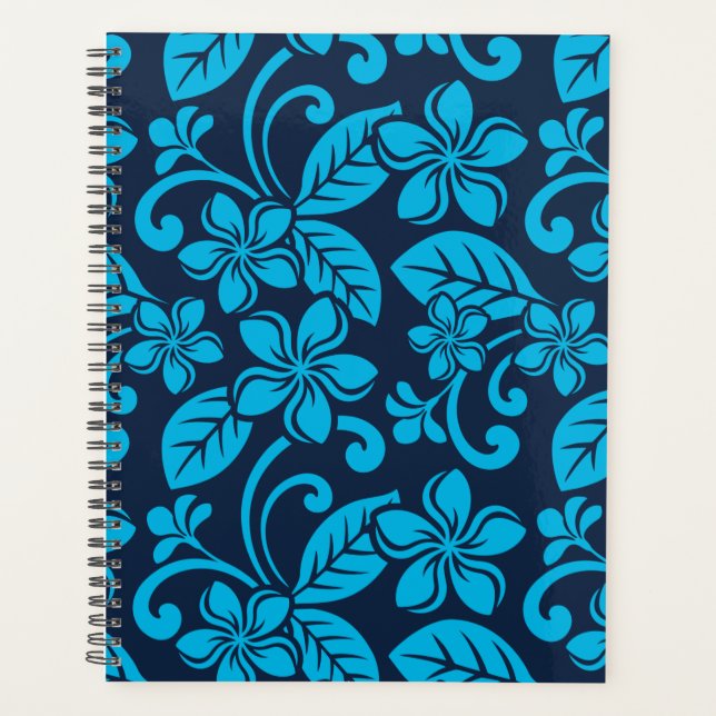 Agenda PLUMÉRIA ISLAND (azul x 2) (Frente)