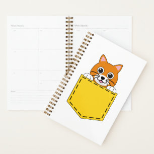 Agenda Pocket Pet Cat
