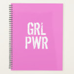 Agenda Poder da Menina<br><div class="desc">Planeador Grl Pwr Personalizado</div>