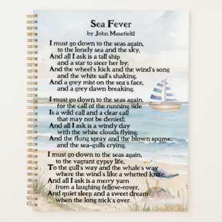 Agenda Poema Náutico de John Masefield "Febre do Mar"