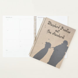 Agenda Poodles Padrão Definem os Padrões 