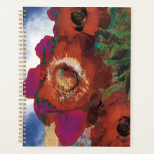 Poppies Planner para a Paz