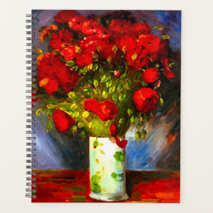 Agenda Poppies Vermelhos Van Gogh