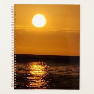 Agenda Pôr do sol no mar
