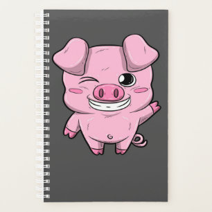 Agenda Porco Pequeno e Bonito Suíno doce Presente pa