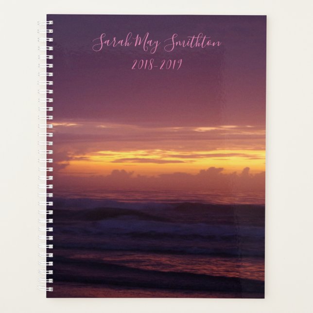 Agenda Pôrs do sol costeiros (Frente)