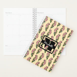 Agenda Portas do Estilo do Zentangle Monograma