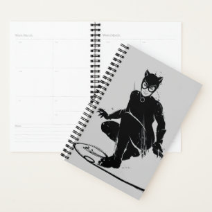 Agenda Pose de Pincel da Mulher-Gato