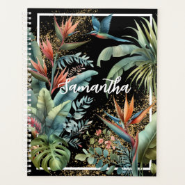 AGENDA POTÊNCIA TROPICAL - EXÓTICO ELEGANTE PERSONALIZADO
