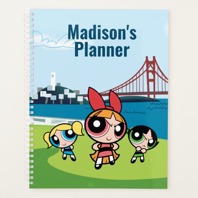 Agenda Powerpuff Girls Super Fierce (Frente)