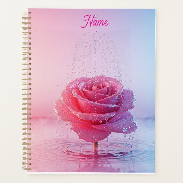 Agenda PPink Water Rose Planner (Frente)