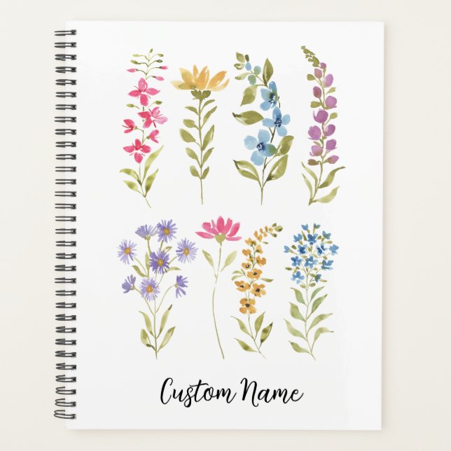 Agenda Prado Alpino de Flores Silvestres (Frente)