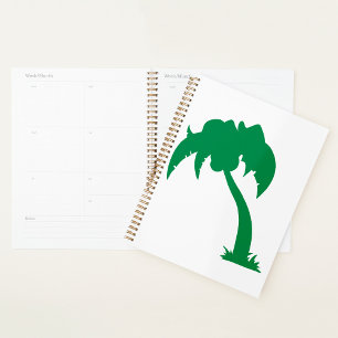 Agenda Praia da Ilha Verde da Árvore Tropical da Palmeira
