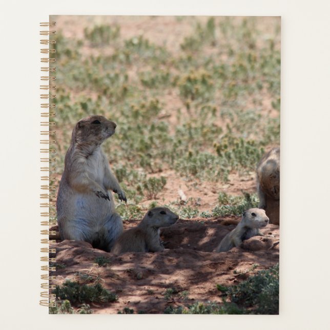 Agenda Prairie Dog Family (Frente)