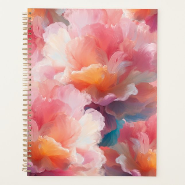 Agenda Prancheta Floral (Frente)