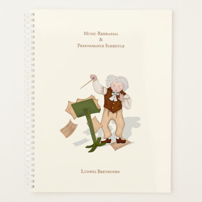 Agenda Prática de Música e Programação de Desempenho Pers (Frente)