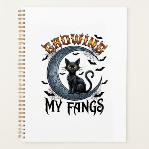 Agenda Presas Crescentes Gato Preto Lua Crescente Morcego