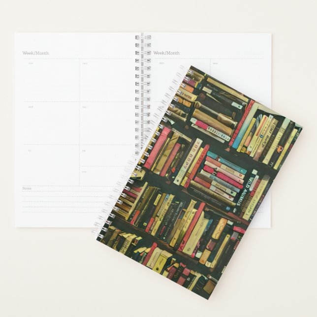 Agenda presente de amante de biblioteca legal (Exibição)