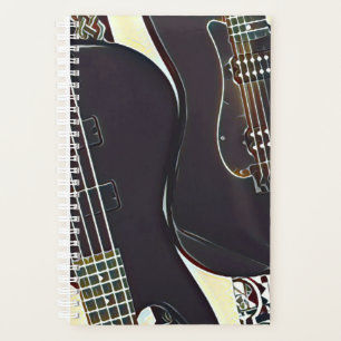 Agenda Presente de aniversário guitarrista da Vintage