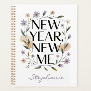 Agenda Presente de Ano Novo para Nova Eu com Flor Silvest