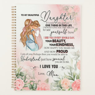 Agenda Presente de Filha Carta À Minha Filha Da Mãe