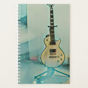 Agenda presente de guitarra clássico para pai