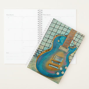 Agenda Presente de guitarrista acústico