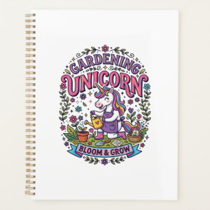Agenda Presente Fofo de Jardim de Unicórnio Comercial de 