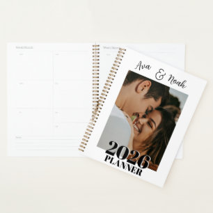 Agenda Presente Personalizado de Casal Romântico Foto 202