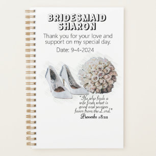 Agenda Presente Personalizado de Damas de Honra da Fé Cri