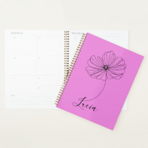 Agenda Presente Personalizado de Flor de Nascimento do Co