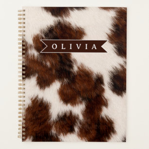 Agenda Presente Personalizado no Estilo Western Cowgirl c