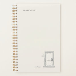 Agenda Presente Personalizado para Introvertido Porta Fec