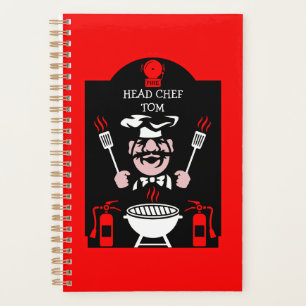 Agenda Presente profissional de cozinheiros