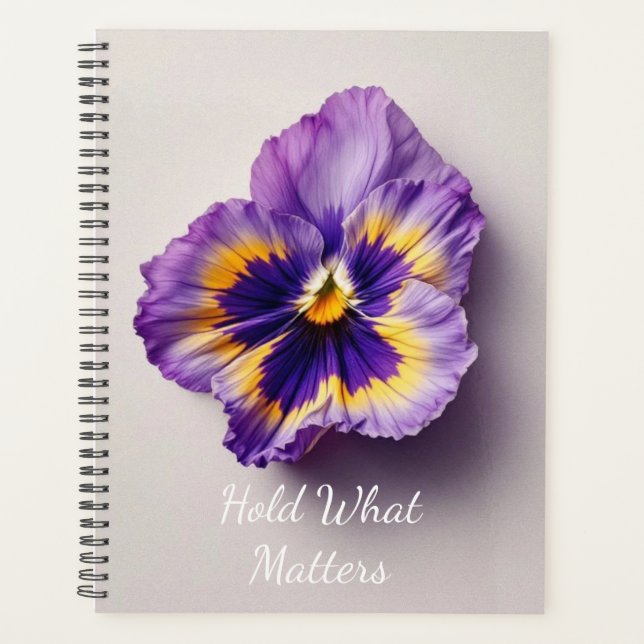 Agenda Pressed Flower Memory | Sentimental Botanical Keep (Frente)