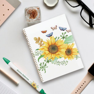 Agenda primavera de girassol