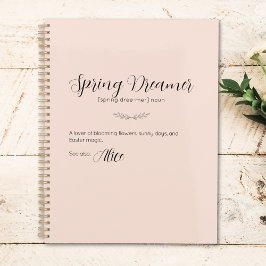 Agenda Primavera Dreamer Easter Bunny Planner - Rosa Esbr