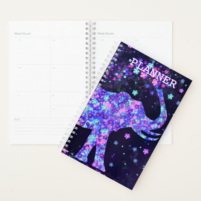 Agenda Primavera Elephant Planner (Exibição)