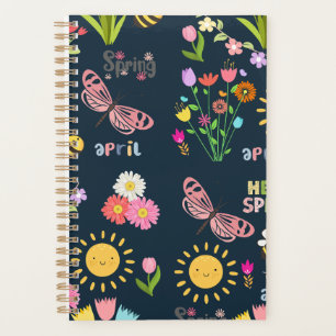 Agenda Primavera ensolarado Blooms Floral Design com Abel