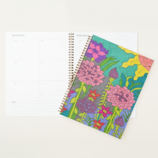 Agenda Primavera Floral Garden Art  (Exibição)