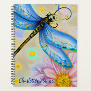 Agenda Primavera Watercolor Dragonfly, Planner