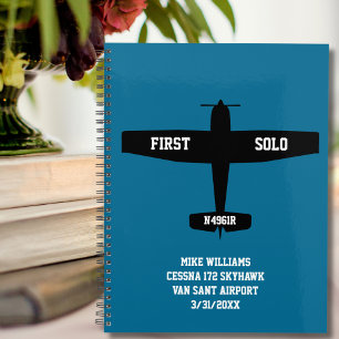 Agenda Primeiro Avião Simples Solo, Aviação Personalizada