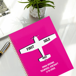 Agenda Primeiro Avião Simples Solo, Foto Personalizada
