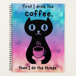 Agenda Primeiro bebo café, depois faço esta coisa