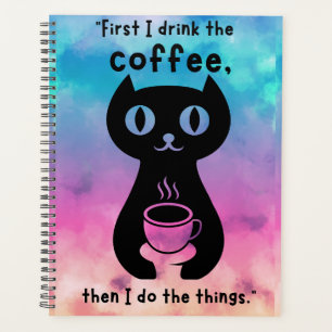 Agenda Primeiro bebo café, depois faço esta coisa