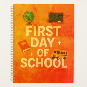 Agenda Primeiro dia do notebook