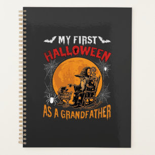 Agenda Primeiro Halloween como Avô Feiticeiro Morcego Lua