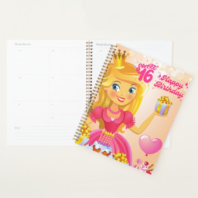 Agenda Princesa 16.º Aniversário (Exibição)