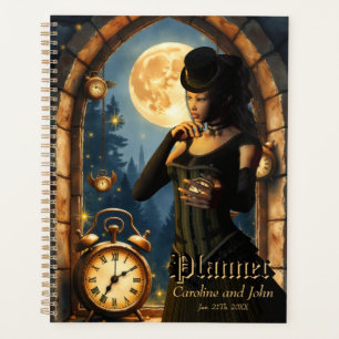 Agenda Princesa dos Relógios – Guardiã das Horas ao Luar.