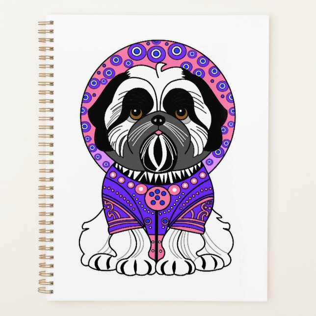 Agenda Princesa Shih Tzu (Frente)